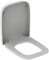 Geberit 572110000 Abattant charnières en Acier Inoxydable, Blanc, 47 x 37 x 6 cm
