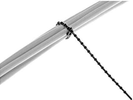 InLine 59977C 100er Pack Kabelbinder Kugelbinder schwarz, Länge 100mm