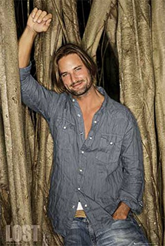 empireposter Lost - Sawyer - Josh Holloway - Filmposter Kino Movie TV-Serie - Grösse 61x91,5 cm + 1 Packung Powerstrips® - Inhalt 20 Stück