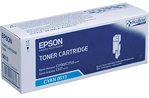 Epson Toner Cyan mit hoher Kapazität AL-C1700/AL-C1750/AL-CX17/AL-CX17NFWF (1.400 p)