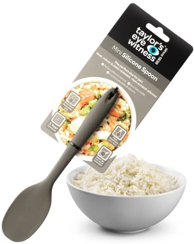 Taylors Eye Witness Mini Silicone Grey Stirring Spoon