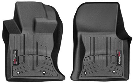 Passgenaue Fußmatten gummimatten passend für: Jaguar F-Pace X761 2016-19|Schwarz|1. Reihe Weathertech FloorLiner