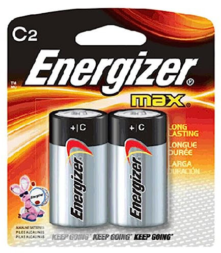 Energizer Max C 2-Pack C Cell
