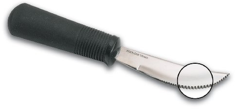 NRS Healthcare Good Grips Serrated Rocker Knife