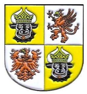 FahnenMax® Pin Anstecker Mecklenburg Vorpommern Wappen