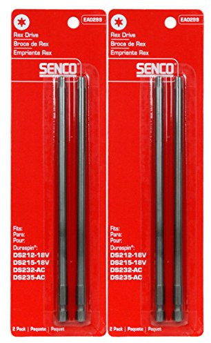 Senco EA0299 Rex-Antriebs-Bits – Duraspin-Technologie, integriertes Auto-Feed Schraubsystem (2–2 Packungen)