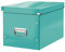 Leitz Large Storage Cube, Ice Blue, Click and Store Range, 61080051