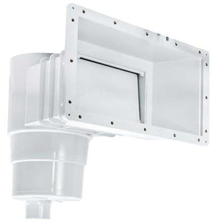 Productos QP Skimmer 360 Mm Liner Tapa Cuadrada, Negro, 49x57x45 cm, 500181C