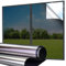 Lifetree Window Tint for Home Sun Protection Film Temperature Control No Glue Mirror Foil Black Spiegelfolie-45*200cm