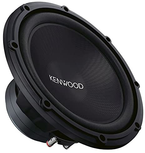 Kenwood KFC-W120SVC Road Series - Subwoofer a bobina singola, 4 Ohm, colore: Nero
