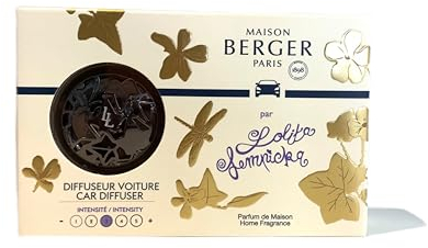 Maison Berger - Auto-Diffusor Lolita Lempicka Gun Metal Duft - Lang anhaltende Duftverteilung - Diffusor + 1 Refill