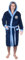 Manchester City F.C. Official Gift Mens Fleece Dressing Gown Robe Navy XXL