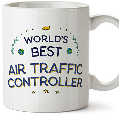Mugffins Tazza in ceramica per VIGILESSA - 11 oz / 350 ml - In inglese - World's Best - Idea regalo per compleanno, anniversario, natale, laurea