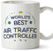 Mugffins Tazza in ceramica per VIGILESSA - 11 oz / 350 ml - In inglese - World's Best - Idea regalo per compleanno, anniversario, natale, laurea