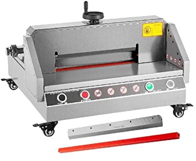 Elektrischer Papierschneider, Schnittbreite 0-330, Papier-Guillotine, elektrischer Lederschneider, Schnittstärke 40 mm, Desktop- und industrielle Papierschneidemaschine