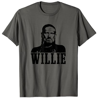 Offizielles Willie Nelson Foto T-Shirt