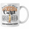 Trendation - Lustige Erdmännchen Tasse Geschenk für Erdmännchenliebhaber (Weiß)
