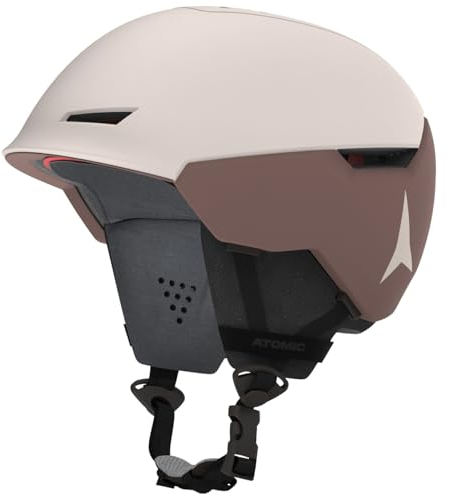 ATOMIC Revent + LF Skihelm in Brown / Sand - Unisex für Erwachsene - Individuelle Passform für präzisen Sitz - Überlegener Aufprallschutz - Innovatives Belüftungssystem - Kopfumfang 55-59 cm