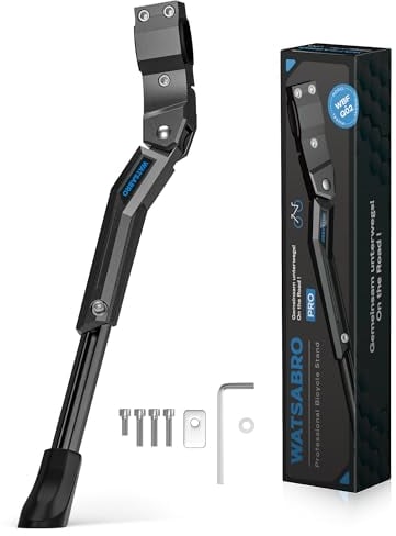WATSABRO Fahrradständer Plus 24-29 Zoll,Höhenverstellbarer Universal Fahrradständer,Gepunktete rutschfeste gummifüße,Maximale Belastung 40 kg für Mountainbike,Cityrad,Rennrad etc