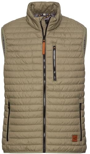 camel active Herren Steppweste – Puffer Weste | wasserabweisend & winddicht | Recycelt