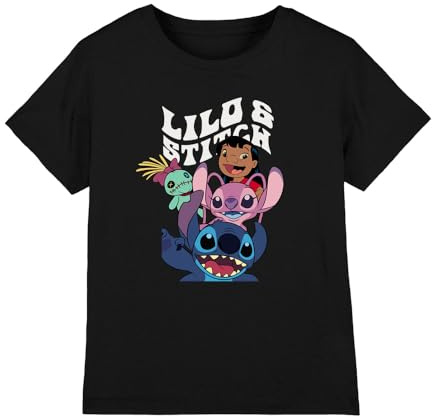 Lilo and Stitch Boy's Character Montage Unisex Kids T Shirt
