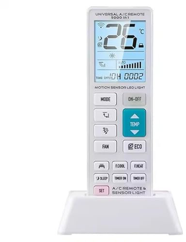 BRAVO TELECOMANDO UNIVERSALE PER CONDIZIONATORI+LUCE LED E SENSORE 92102156