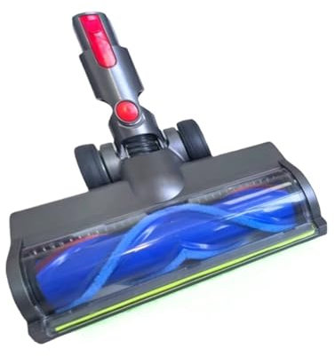 Ricambi For Aspirapolvere, Compatibili Con Dyson, V7, V8, V10, V11, V15, Con Luci Verdi, Kit Spazzola A Rullo Morbida Con Setole A V