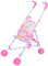 Poussette Parapluie Pliable pour Poupées et Peluche, Landau pour Poupées, Poussette Jouet Enfant, Jouets d'imitation pour Garçons et Filles