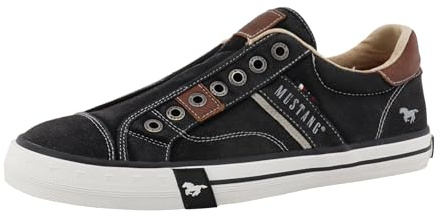 MUSTANG Herren Canvas Sneaker Black EU 45 Black EU 45
