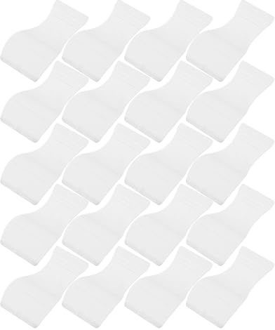 WRITWAA 20pcs Waxing Applicator Sticks for Legs and Skin, Plastic Hair Removal Spatulas with Versatile Usability and Easy to Clean Design for Depilatory Cream Application and Mask