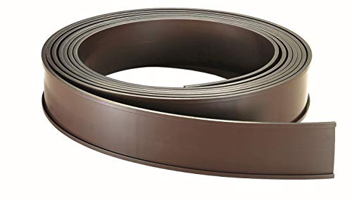 FRANKEN Fenstermagnet / Lagerschild, C-Profil, magnetisch, 1000 x 10, braun, C101