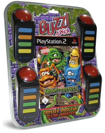 BUZZ! Junior: Monsterspaß inkl. 4 Buzzer