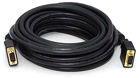 Monoprice 103621 25 ft Super VGA Male to Male CL2 Rated Cable with Ferrites