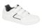 DEK CHARING CROSS Mens Triple Velcro Trainers White UK 7