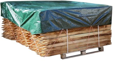 Kerbl Abdeckplane (Plane, Kunststoffplane, Gewebeplane) PolyGuard 210gr/m² 8 x 10m, Nr. 37204, Grün