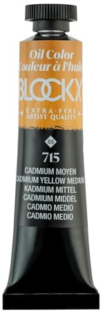 Blockx 212715BXC - Huile Cadmium Jaune Moyen - 20ml tube