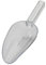 Clear Plastic Ice Drainer Scoop - 7oz