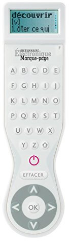 IF Elektronisches Wörterbuch-Lesezeichen, einsprachig, Definitionen – Französisch, Weiß