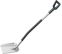 Cellfast Schaufel ENERGO™ [1300 mm] für Schöpfen, Umschütten von Schüttgut wie Sand, Kies, Erde, Ergonomischer Griff, EIN induktiv gehärtetes Blatt aus Borstahl mit Durchdrückungen verstärkt, 40-010