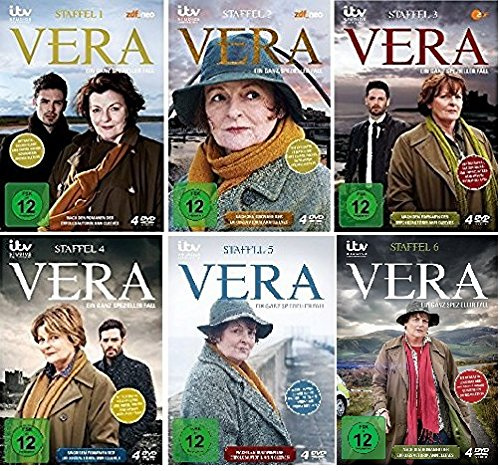 Vera: Ein ganz spezieller Fall - Staffel 1-6 im Set - Deutsche Originalware [24 DVDs]