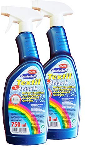 2 x Kuschelduft Textilfrisch 750ml, Textilerfrischer, Textildeo, Gewebe-Deo