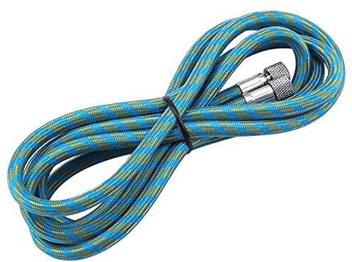 Tuyau d'aérographe tressé en nylon Tenue de couplage d'adaptateur pour aérographe Raccords standard de 1/8 à 1/8 aux deux extrémités