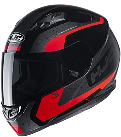 Casco moto HJC CS 15 DOSTA MC1, Nero/Rosso, L