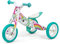 Milly Mally 5901761125573 2in1 Vehicle Cool Unicorn, mehrfarbig Dreirad, Laufrad für Kinder