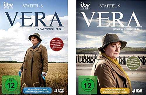 Vera: Ein ganz spezieller Fall - Staffel 8+9 im Set - Deutsche Originalware [8 DVDs]
