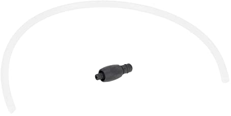 sparefixd Coffee Maker Milk Frother Hose Tube 370mm to Fit Siemens Machine