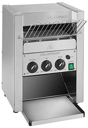 Milan Toast - Tostapane a nastro ULTRARAPIDO 2 fette 220-240v 50/60hz 2,3kw
