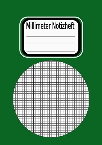 Millimeterpapier A4 | Notizblock in Millimeter | Gitterlinien 2 mm dick und 10 mm dick: für technische Zeichnungen | 109 Seiten | Hellgraue Linien | Größe A4