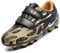 Unitysow Kids Football Boots Boys Girls Astro Turf Trainers Football Shoes Teenager Outdoor Athletics Sport Soccer Shoes,Yellow,12 UK Child