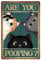 Funny Metal Signs Are You Pooping Cat Bathroom Novelty Tin Sign Toilet Rules Farmhouse Bathroom Quote For Toilet Restroom Washroom Home Decor Gifts 14x20cm